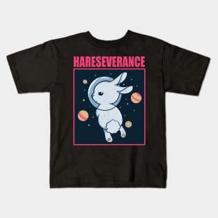 Space Hareseverance Kids T-Shirt